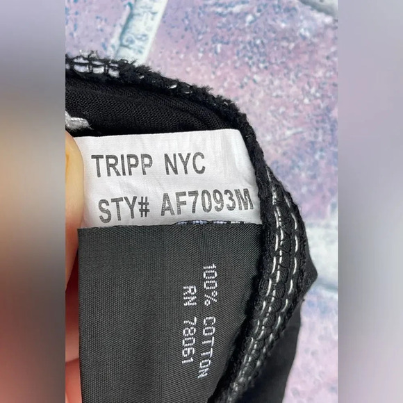 TRIPP NYC BLACK GOTH PUNK STREET RAVE PANTS MEDIUM - Picture 15 of 15